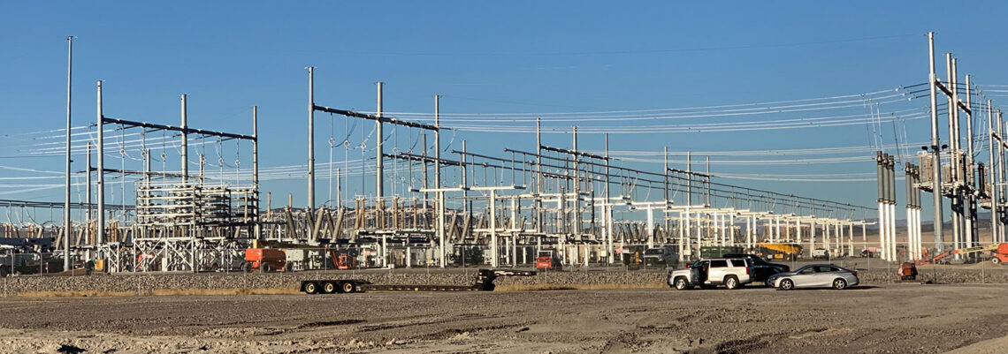 Mercer Substation Landscape